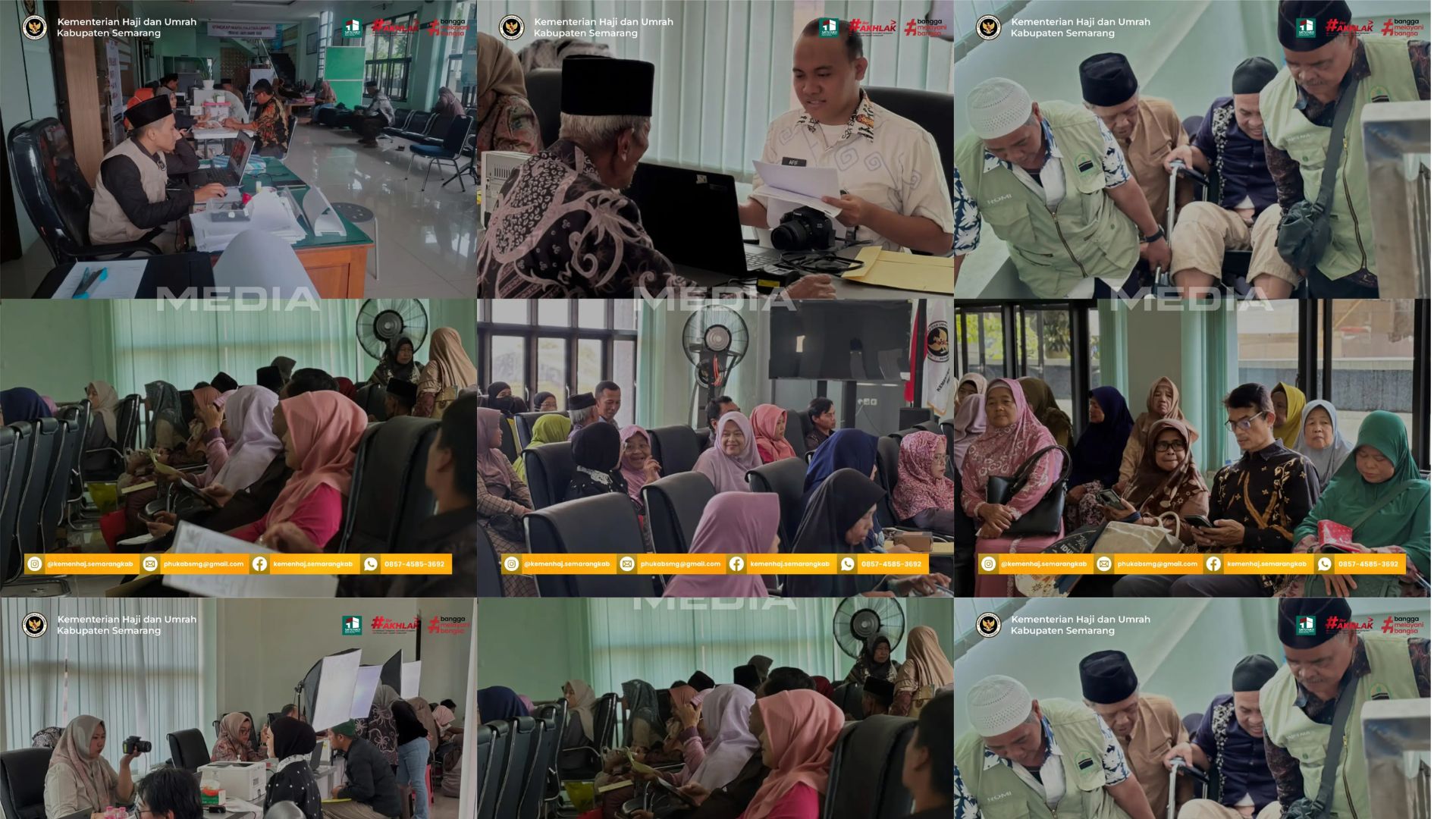 Pelaksanaan Eazy Passport Jemaah Haji Kabupaten Semarang Berjalan Lancar, Jemaah Antusias Ikuti Layanan